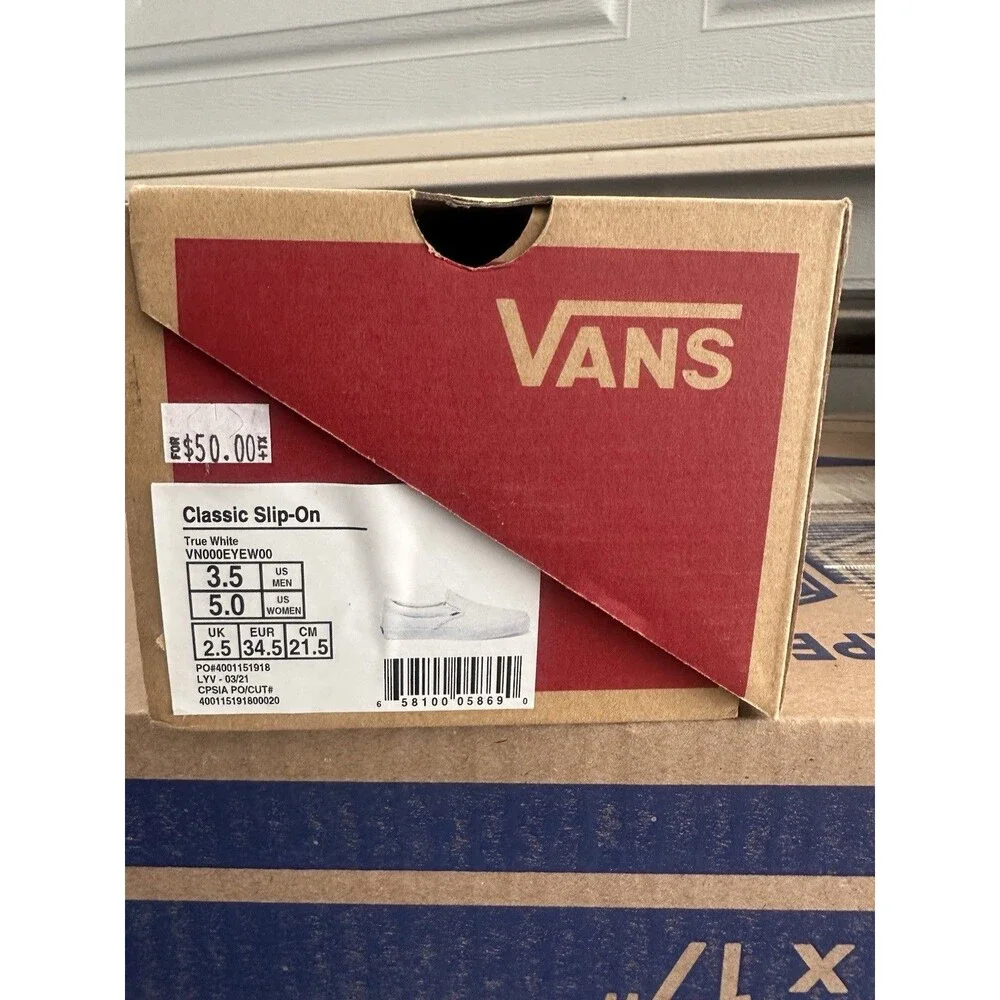 Vans classic slip